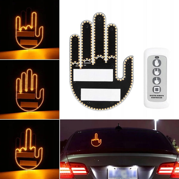 LED gestų signalizatorius automobiliui su pultu A93