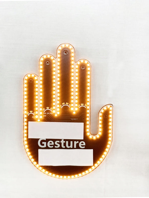LED gestų signalizatorius automobiliui su pultu A93
