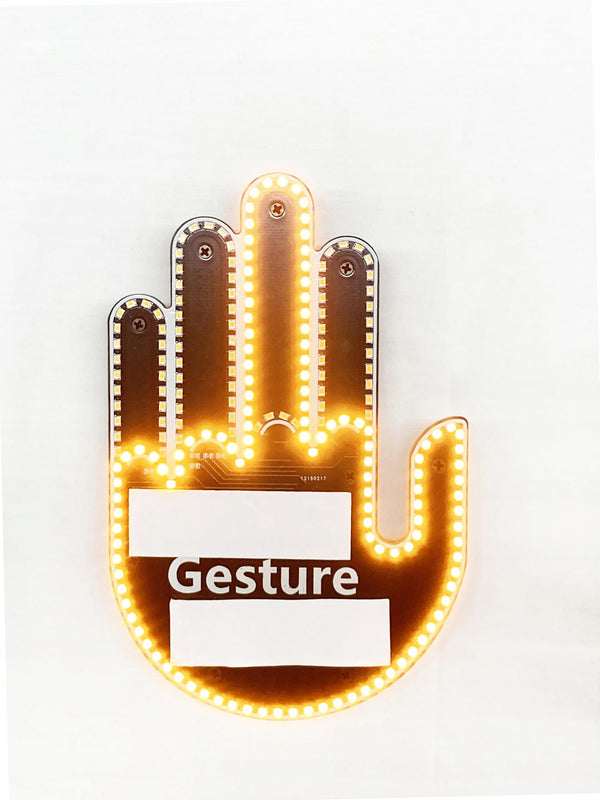 LED gestų signalizatorius automobiliui su pultu A93