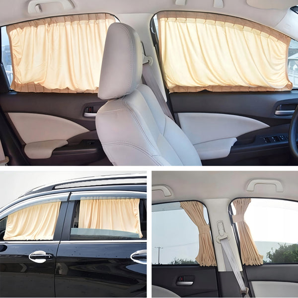 Automobilinės saulės užuolaidėlės, smėlio 50x39 A113
