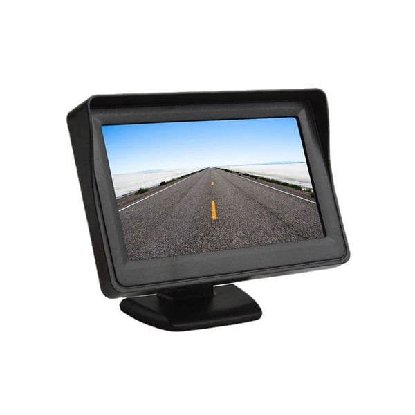 Atbulinės eigos monitorius 4,3" TFT-LCD 12–24V A107