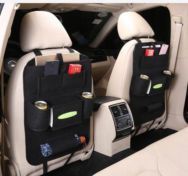 Automobilio sėdynės organizatorius, juodas filcas SN03 A75