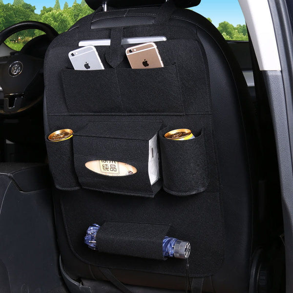 Automobilio sėdynės organizatorius, juodas filcas SN03 A75