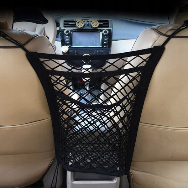 Automobilinis organizatorius tarp sėdynių XXL, juodas A87