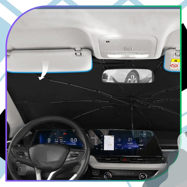 Automobilio saulės skydelis 79x140 cm A108