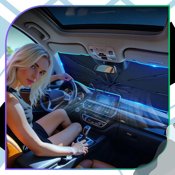 Automobilio saulės skydelis 79x140 cm A108