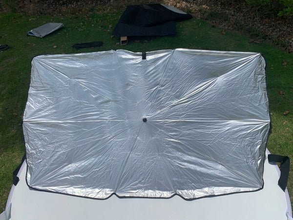 Automobilio priekinio stiklo skėtis 65x125 cm A109