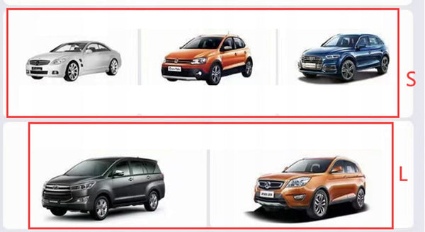 Automobilio priekinio stiklo skėtis 65x125 cm A109