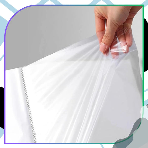 Dokumentų segtuvas A4 baltas PVC, 30 įmautės N137