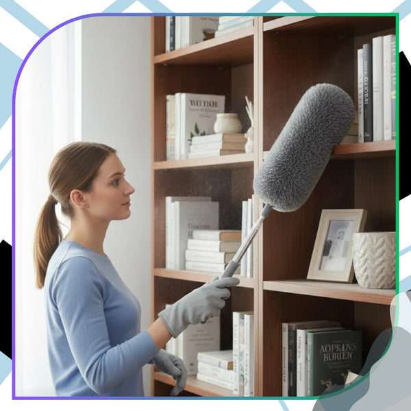 Teleskopinė dulkių ir voratinklių šluotelė 250 cm DH120