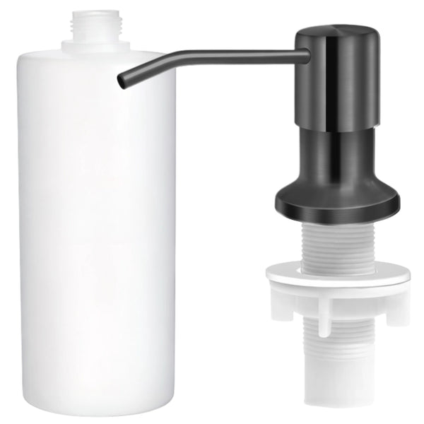 Įmontuojamas skysčio dozatorius, juodas, 500 ml DH129