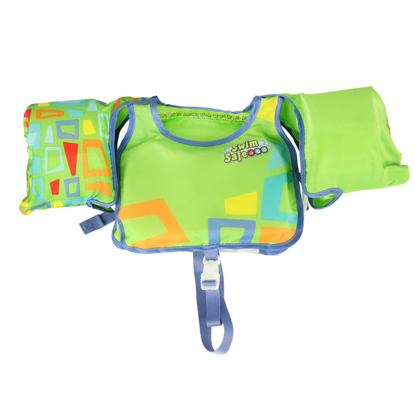 Vaikiška plaukimo liemenė su rankovėmis (3–6 m., 19–30 kg) BESTWAY 32174, žalia PA28