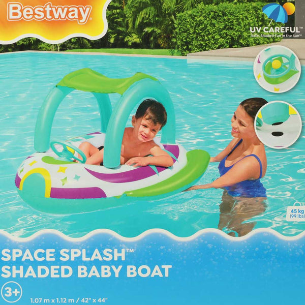 Vaikiškas pripučiamas plaukimo ratas su vairu ir sėdyne BESTWAY 34149 PA29