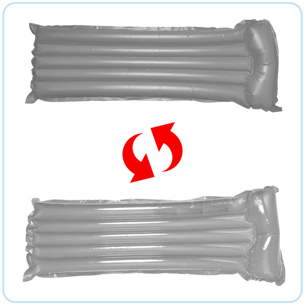 BESTWAY 44013 pripučiamas baseinui baseinui plaukimui ir vandenyje, pilkas, 183 cm, iki 90 kg PA35