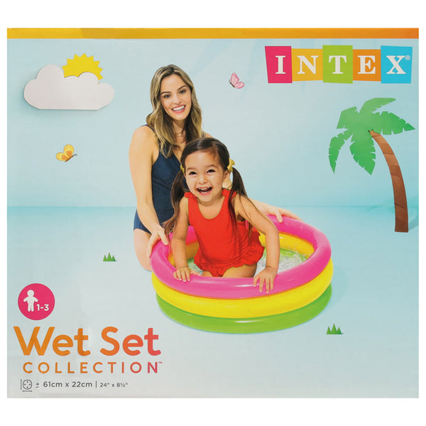 INTEX 57107 Vaikiškas pripučiamas sodo baseinas „Vaivorykštė“ N6