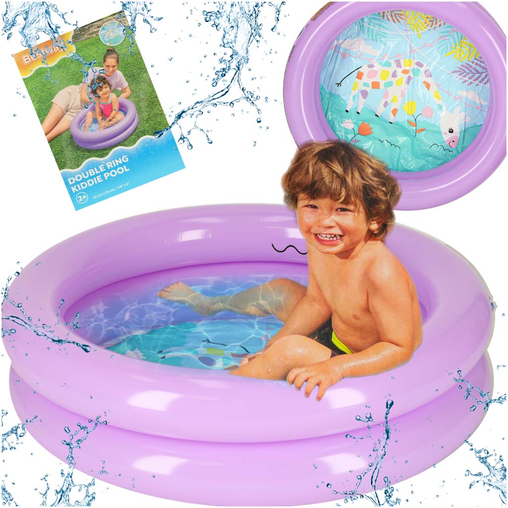 Vaikiškas pripučiamas baseinėlis 61 cm, violetinis BESTWAY 51061 N11