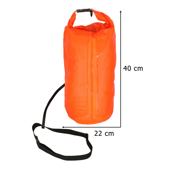 Plaukimo saugos boja su sausa kišene ir švilpuku, 20 l PA40