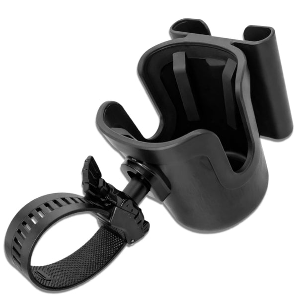 Vežimėlio laikiklis 2in1, juodas, universalus D77