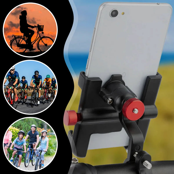 Metalinis telefono laikiklis ant vairo, 360° D18