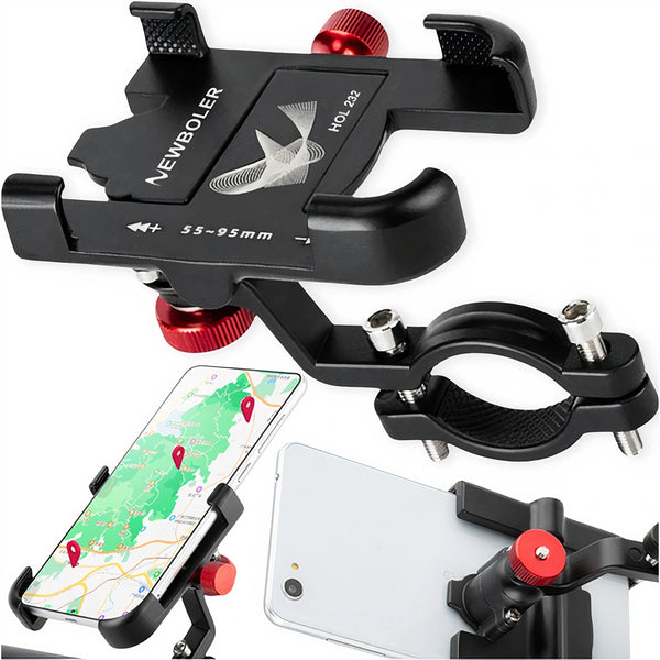 Metalinis telefono laikiklis ant vairo, 360° D18
