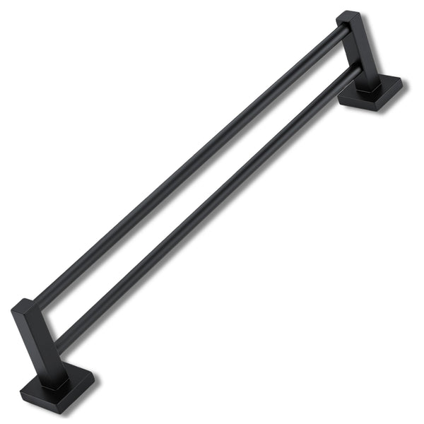Rankšluosčių laikiklis juodas 50 cm LOFT DH42