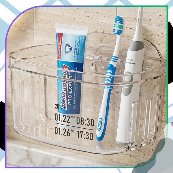 Sieninis virtuvės organizatorius, skaidrus PVC, 2 vnt. E36