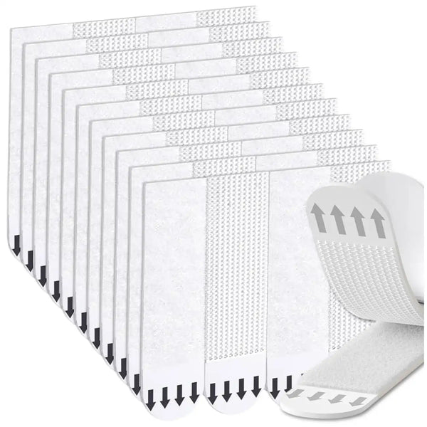 Lipnūs velcro tvirtinimo dirželiai 16 x 70 mm, 24 poros E16