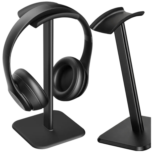 Universalus juodas ausinių stovas, 23 cm TP100