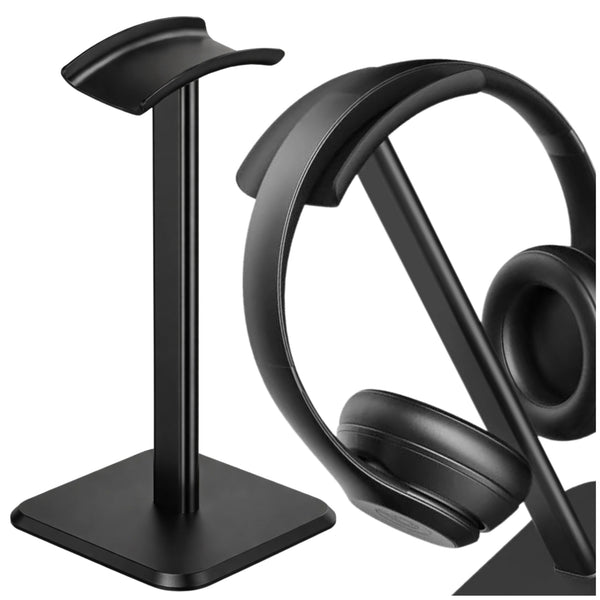 Universalus juodas ausinių stovas, 23 cm TP100