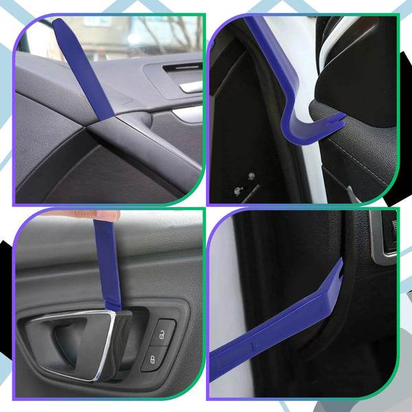 Automobilio apdailos nuėmimo įrankių rinkinys 5 vnt. E146