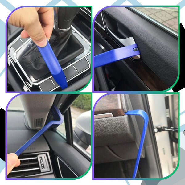 Automobilio apdailos nuėmimo įrankių rinkinys 5 vnt. E146