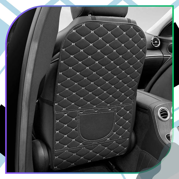 Automobilinės sėdynės atlošo apsauga, juoda TP111