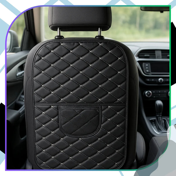 Automobilinės sėdynės atlošo apsauga, juoda TP111