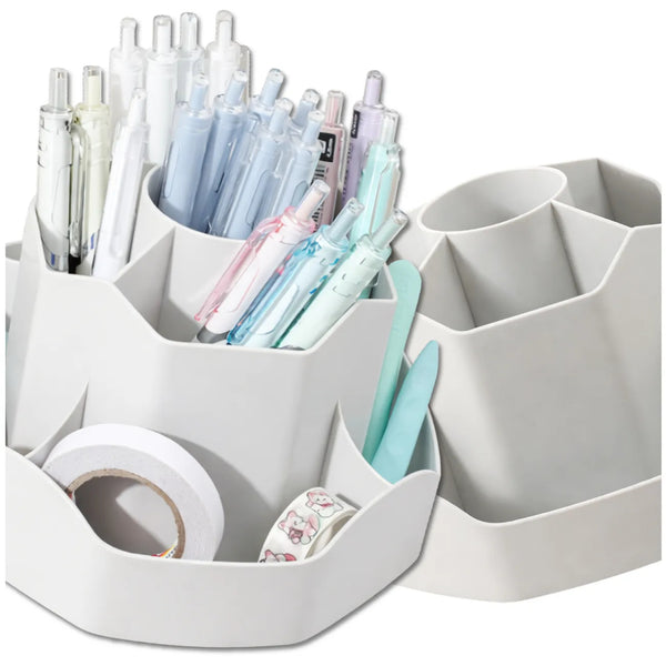 Sukamas pilkas PVC stalo organizatorius TP117