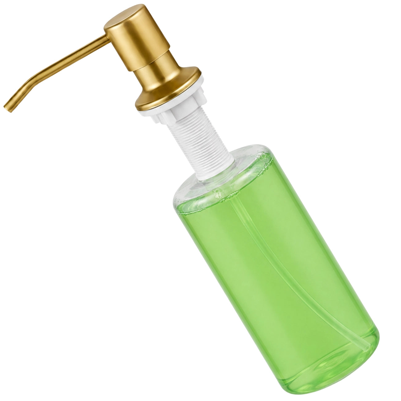 Įmontuojamas skysčio dozatorius, aukso spalvos, 500 ml