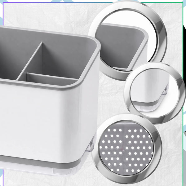 Stalo įrankių laikiklis pilkas plastikinis E115