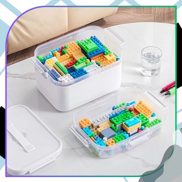 Vaistų organizatorius baltas plastikinis 3 lygių TP164