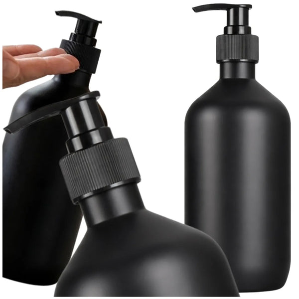 Skysto muilo dozatorius juodas matinis 300 ml E32