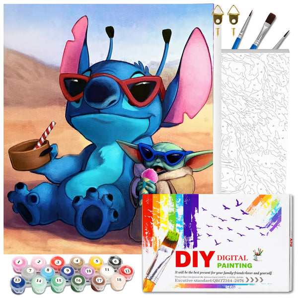 Tapyba pagal numerius su rėmu 40 x 50 cm TP24