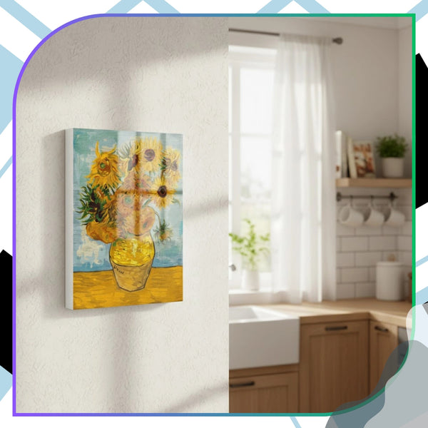 Tapyba pagal numerius su rėmu 40 x 50 cm „Saulėgrąžos“ TP2