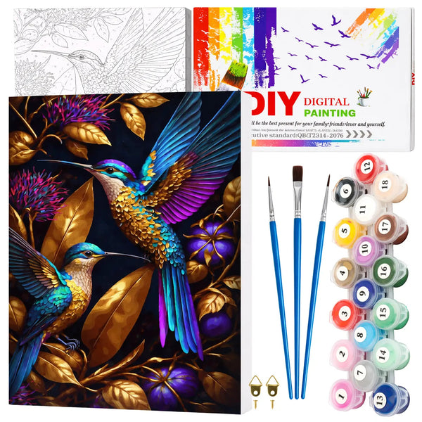 Tapyba pagal numerius su rėmu 40 x 50 cm TP43