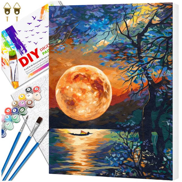 Tapyba pagal numerius su rėmu 40 x 50 cm TP5
