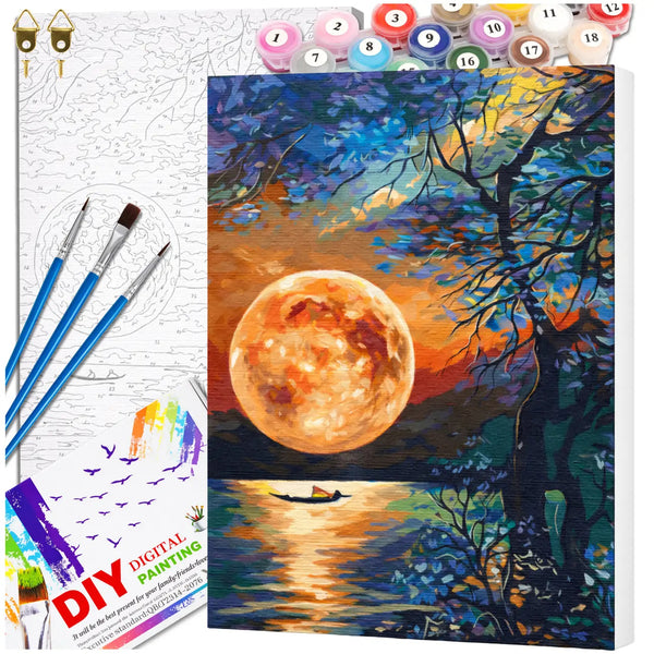 Tapyba pagal numerius su rėmu 40 x 50 cm TP5