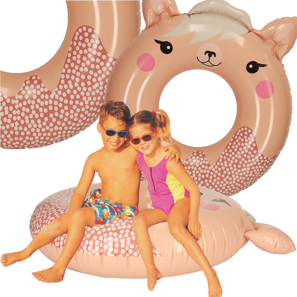 INTEX 59266 pripučiamas plaukimo ratas „Lama“, 76 cm (iki 40 kg) PA36