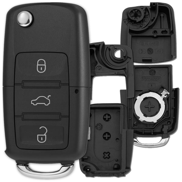 3 mygtukų raktelio korpusas VW/Skoda/Seat A298