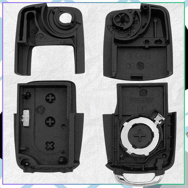 3 mygtukų raktelio korpusas VW/Skoda/Seat A298