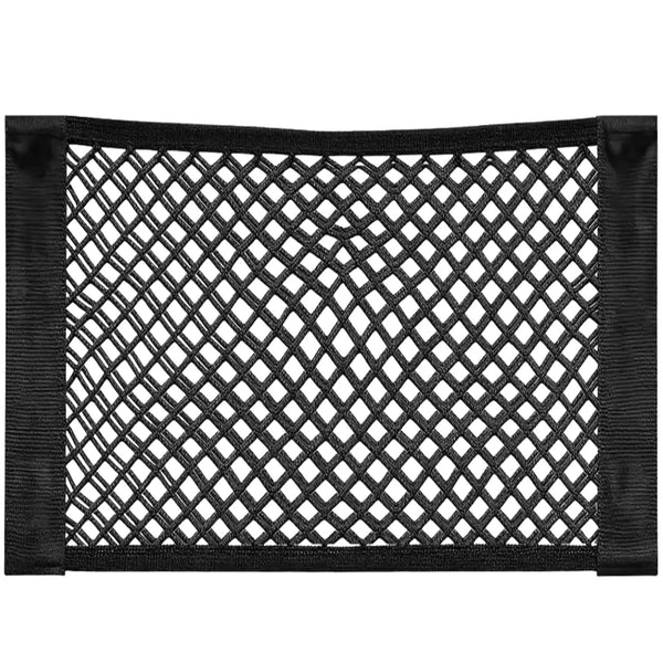 Bagažinės tinklelis su lipuku 30×25 cm, juodas A303