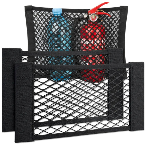 Bagažinės tinklelis juodas 40×25 cm, 2 vnt. A302