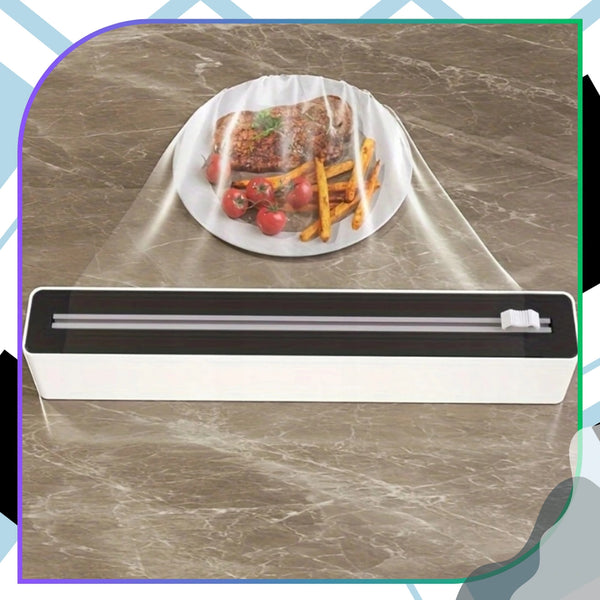 Virtuvinis plėvelės dozatorius balta-juoda 31 cm H153