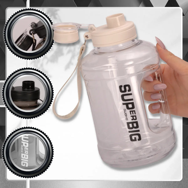 Sportinis gertuvė balta Tritan 1600 ml TRESSARI G30